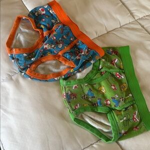Children's Super Mario Print Briefs - multi colored Boys size 8